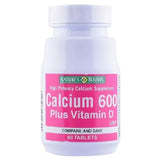 Natures Bounty Calcium 600 with Vit D Tab 60s