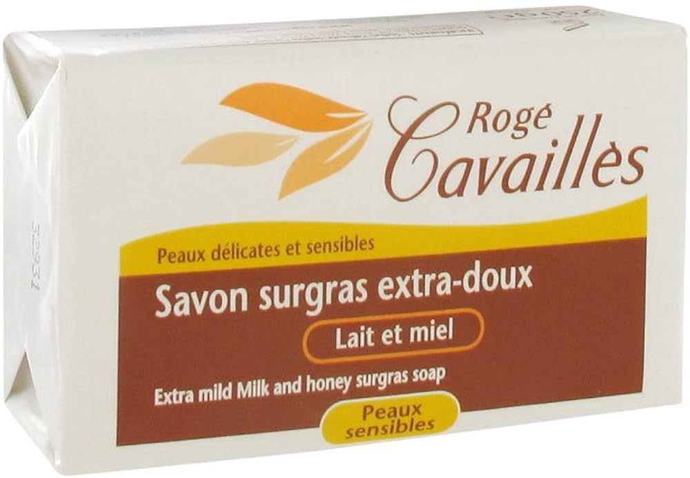 Roge Cavailles Extra Mild Milk And Honey Surgras Soap