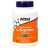 Now L-Arginine 1000Mg 120 Tabs Double Strength