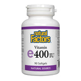 Natural Factors Vitamin E 400Iu 90 softgel