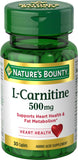 Natures Bounty L Carnitine 500Mg 30s