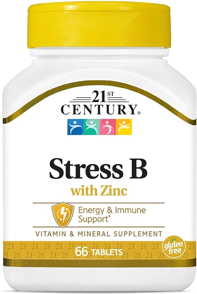 21St Century Stress B with Zinc Tab 66s