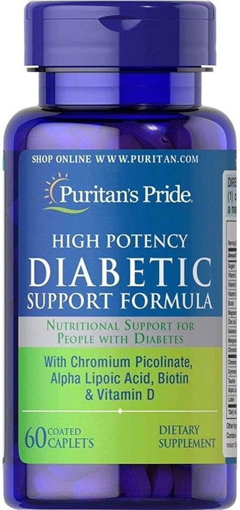 Puritans Pride  Diabetic Support Formula 60 s