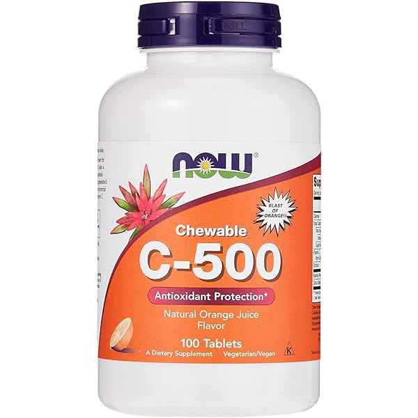 Now C-500 Chew Orange 100s
