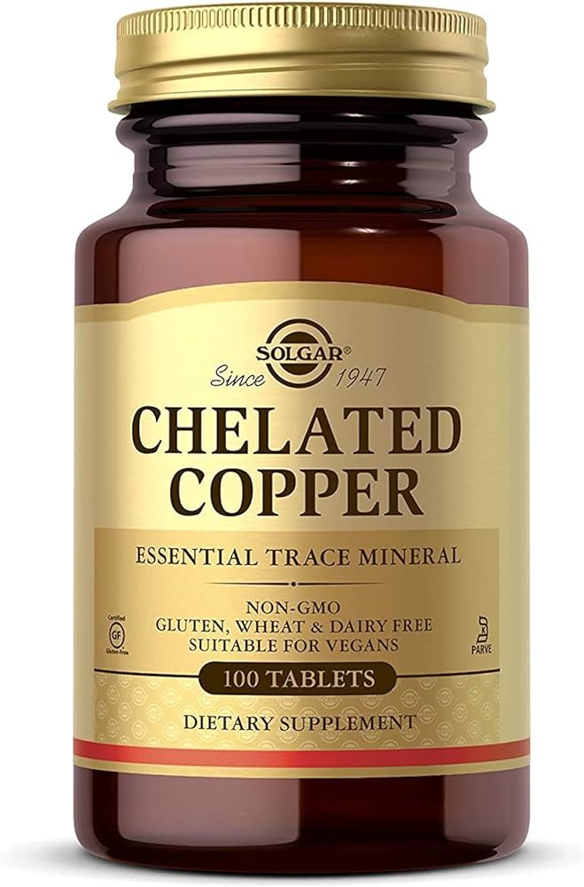 Solgar Chelated Copper Tab 100s