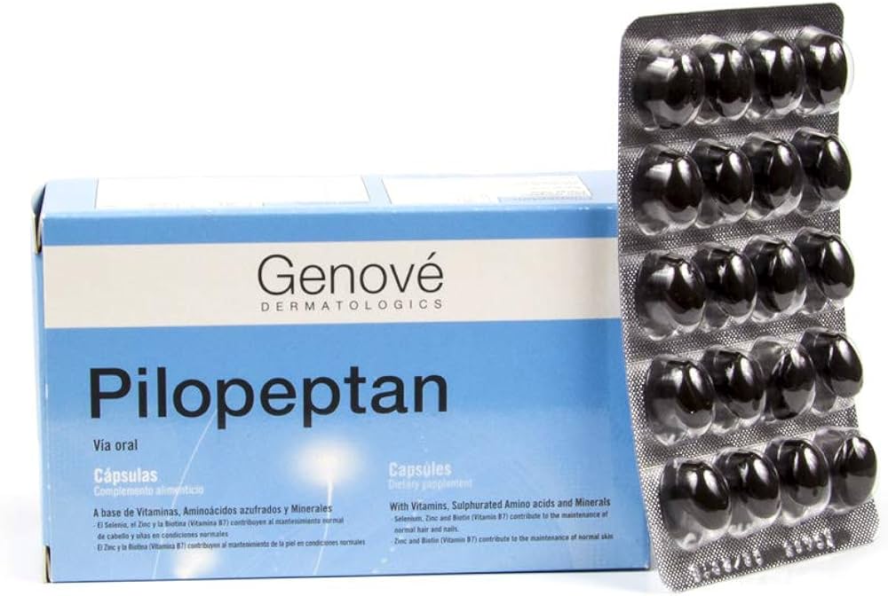 Genove Pilopeptan Hair & Nail Caps 60