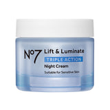 No 7 Lift & Luminate Night Cream 50ml