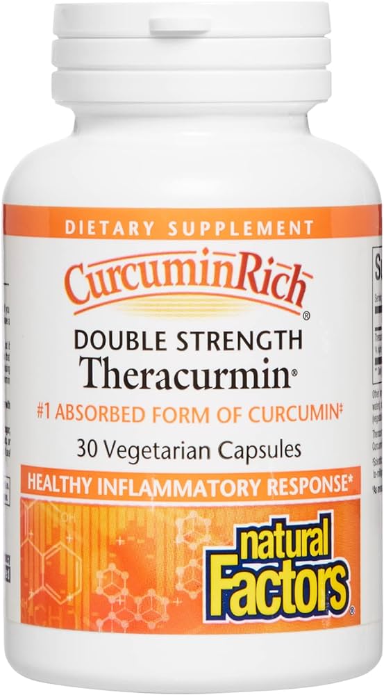 Natural Factors Theracurmin 300Mg-60 vegeterian capsules