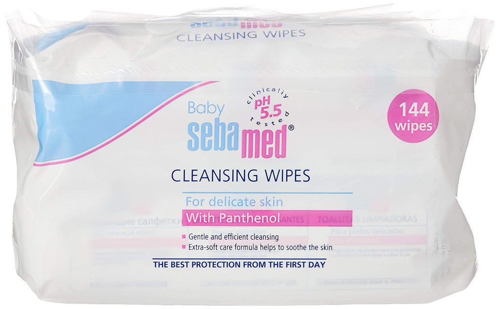 Sebamed Baby Wet Wipes 2X72 Duo Pack