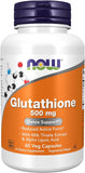 Now Glutathione 500 Mg Caps 30s