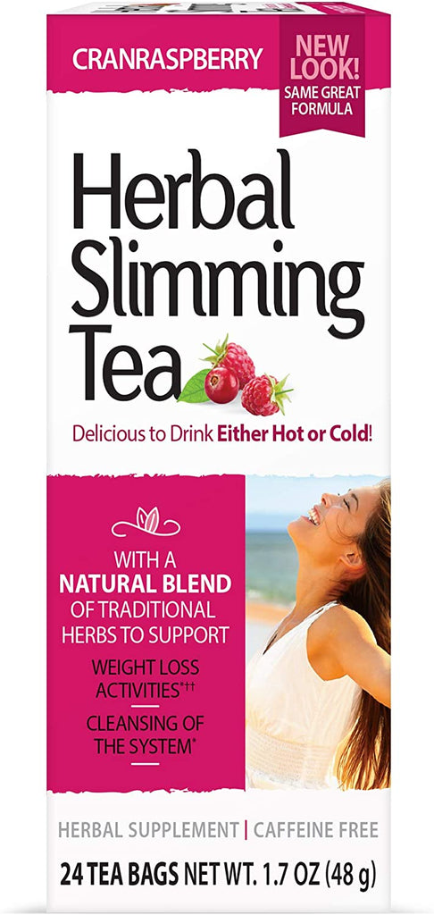 21St Century Herbal Slimming Tea Cranberry