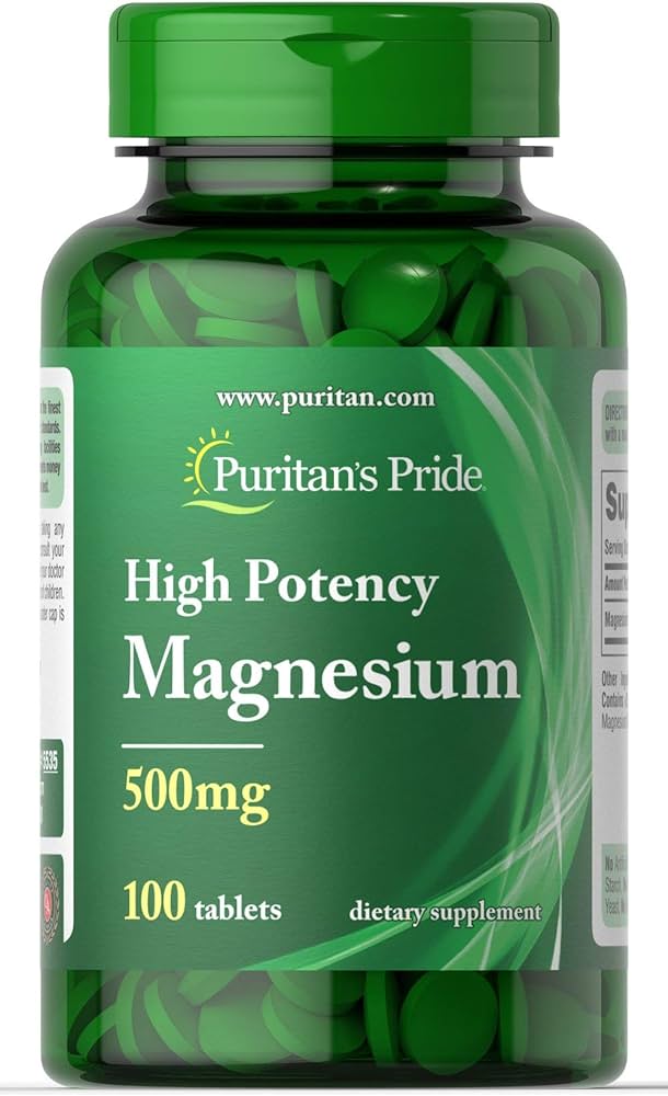 Puritans Pride Magnesium 500Mg 100s