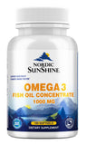 Nordic Sun Omega 3 Fish Oil Concentrate 100Mg  100s