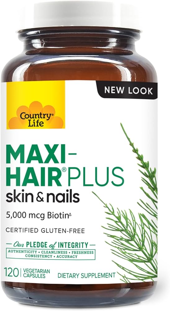 Country Life Maxi-Hair Plus Caps 120s