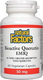 Natural Factors Bioactive Quercetin Emiq 50Mg Caps 60s