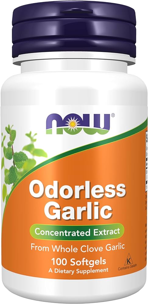 Now Oderless Garlic Cap 100s