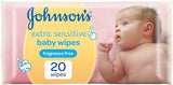 Johnson Extra Sensitive Wipe 20pc