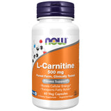 Now Carnitine 500Mg 60s