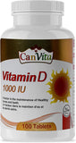 Canvita Vitamin D 1000 Iu Tab 100s