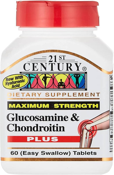 21St Century Glucosamine & Chondroitin Plus 60s