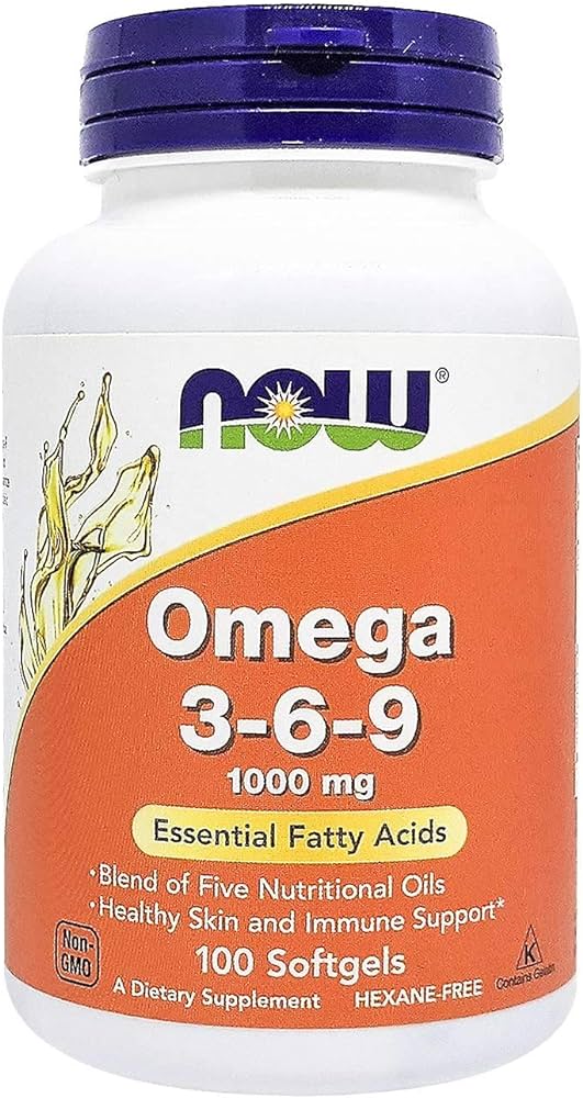 Now Omega 3-6-9 100S 1000 mg