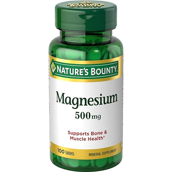 Natures Bounty Magnesium 500Mg Tab 100s