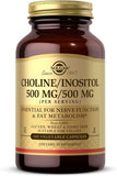 Solgar Choline Inositol 500Mg/500Mg Veg Caps 100s