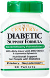 21St Century Diabetic Formula Tab 90S