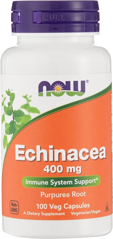 Now Echinacea Root 400Mg Cap 100s