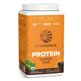 Sunwarrior Protein Classic Plus  Blend Organic Chocolate 750 gm