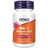Now Vitamin K-2 (Mk7) 100Mcg 60 Caps