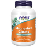 Now Magnesium Citrate 400 Mg Caps 120s