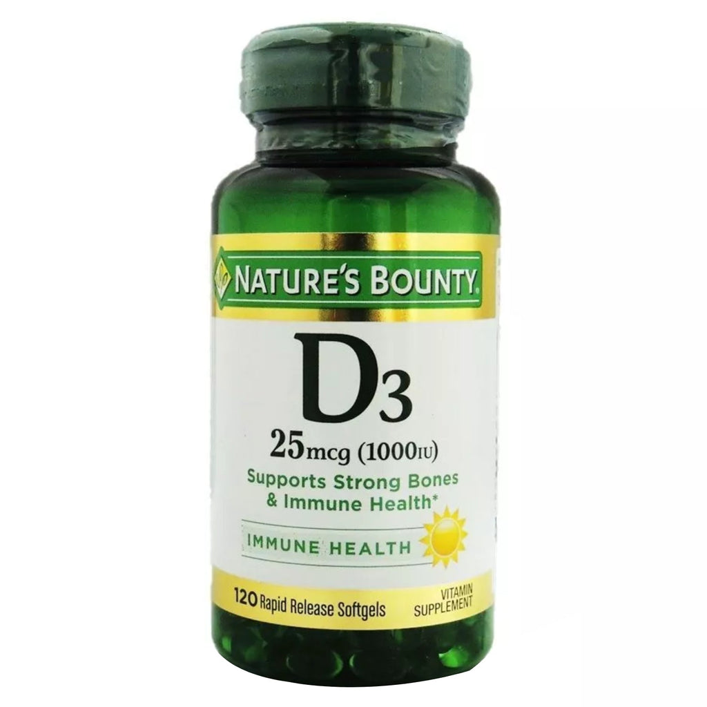 Natures Bounty Vitamin D 1000 Iu 120 `s