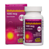 Natural Factors B12 Methylcobalamin 1000Mcg Tabs 180sg