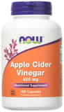 Now Apple Cider Vinegar 450 Mg 180Cap