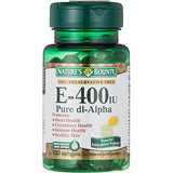 Natures Bounty E-400Iu X100Softgel