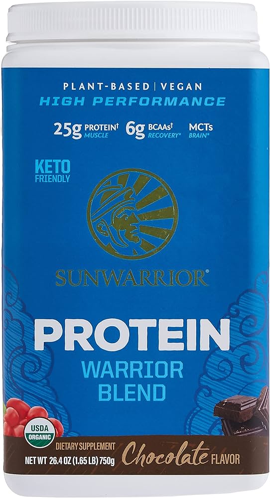 Sunwarrior Protein Blend Organic Chocolate 750 gm