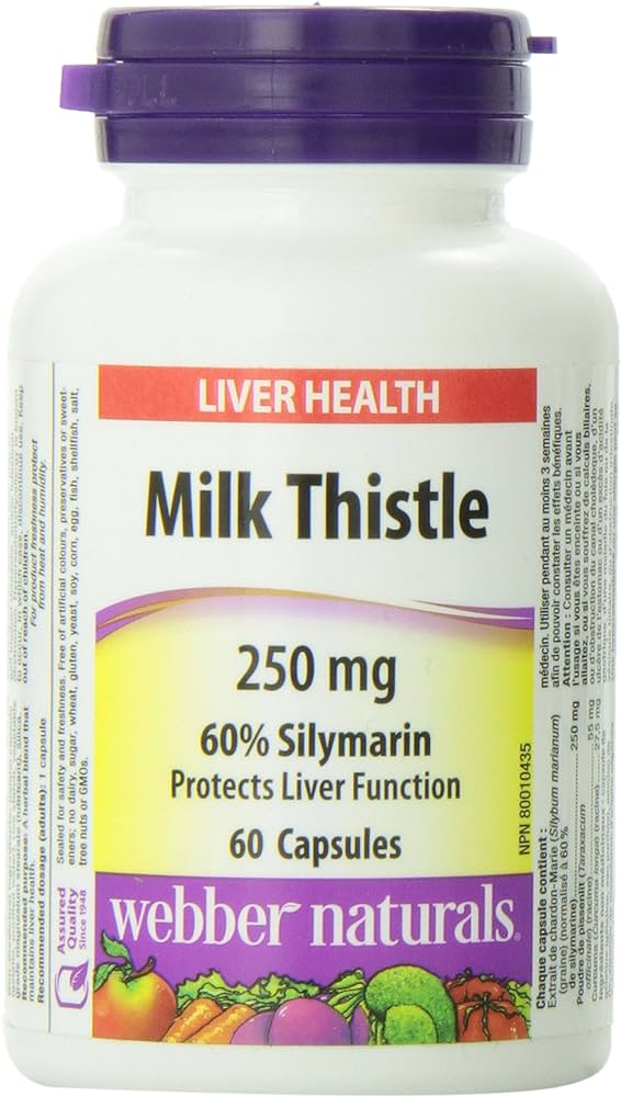 Webber Naturals Milk Thistle Extract Cap 60s