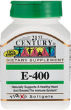 21St Century E-400 Softgel X 110s