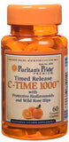 Puritans Pride C-Time 1000 with Rose Hips Tab 60s