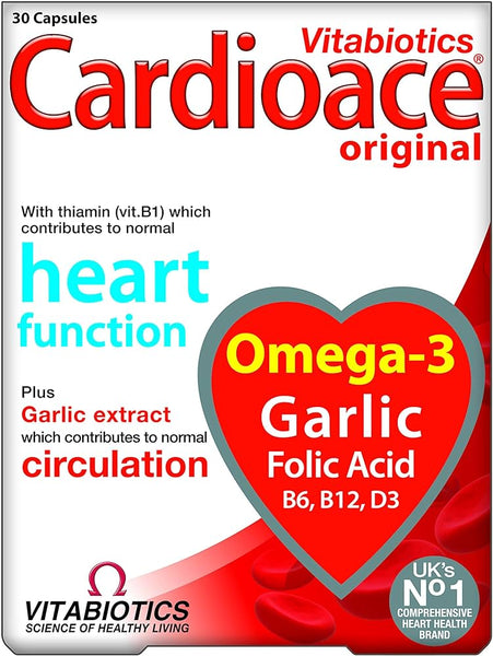 Heart Health Supplement - Cardioace Cap 30S | Dermame.Com