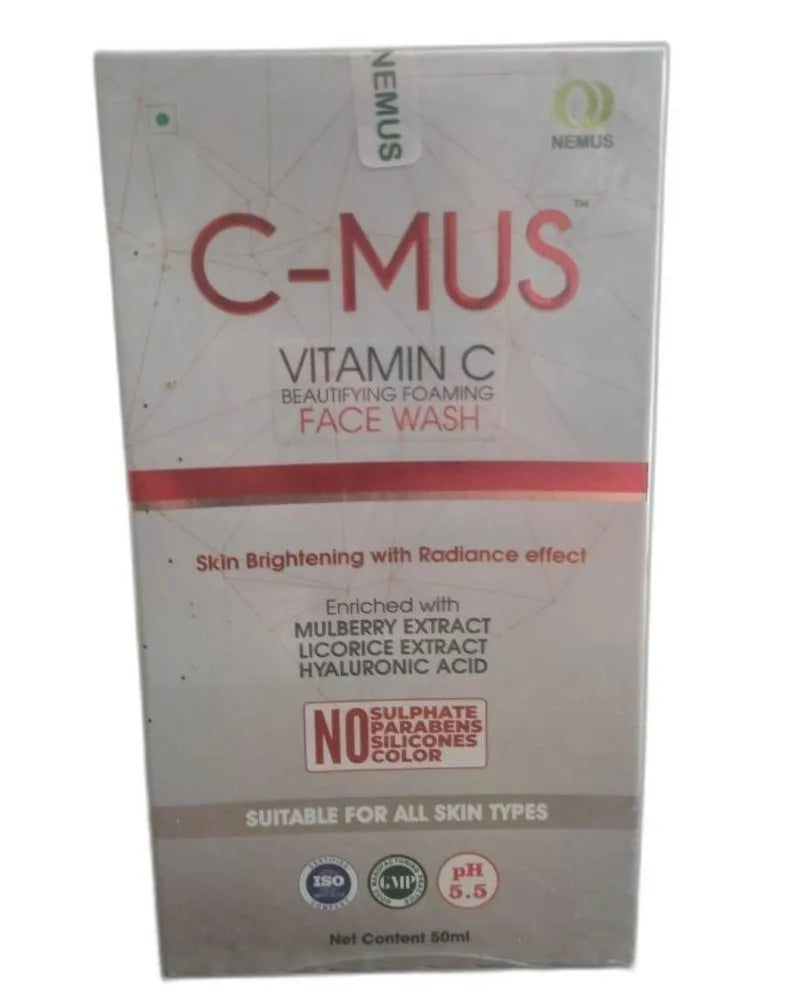 Nemus C-Mus Vitamin C Face Wash 50ml