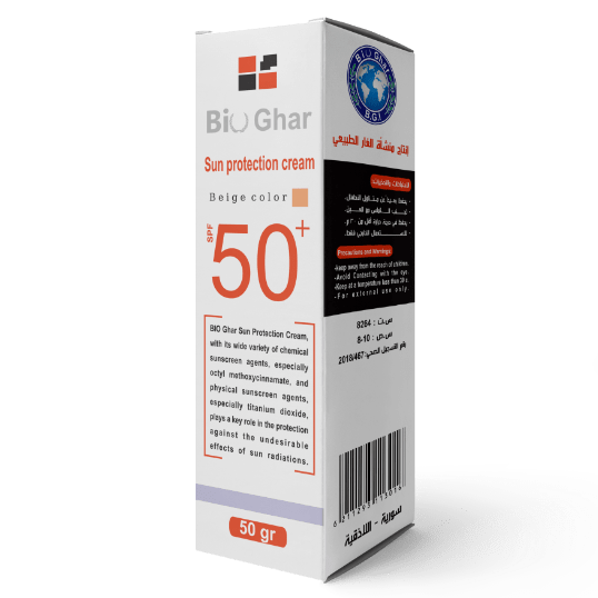 Bio Ghar Sun Protecion Cream Dark Beige Color Spf 50+ 50G