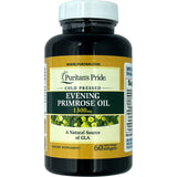 Puritan's Pride Evening Primrose Oil 1300mg Softgels – 60s