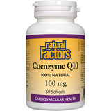 Natural Factors Coenzyme Q10 100 % Natural 100 mg