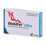 Globifer Ultra Folic Acid & Vit B12 Tabs 40