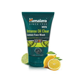 Himalaya Mens Face Wash Intense Oil Clear Lemon 100ml