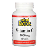 Natural Factors Vitamin C & Rosehips 1000Mg 90Tab