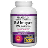 Natural Factors Rxomega 3 900 Mg 150