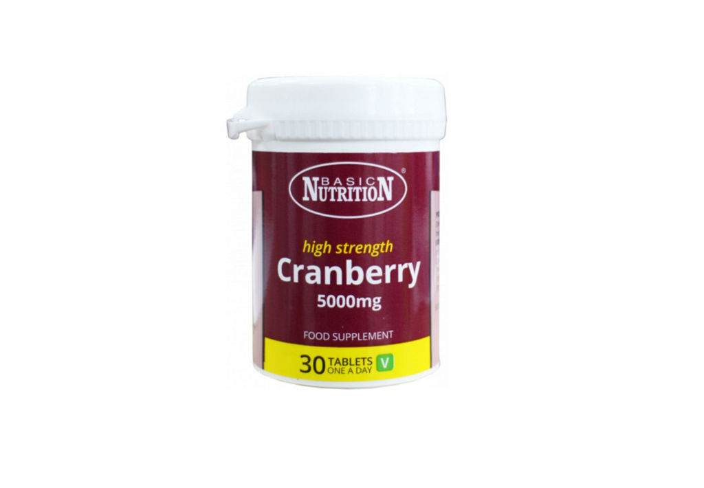 Basic Nutrition Cranberry 5000 Mg Tabs 30s